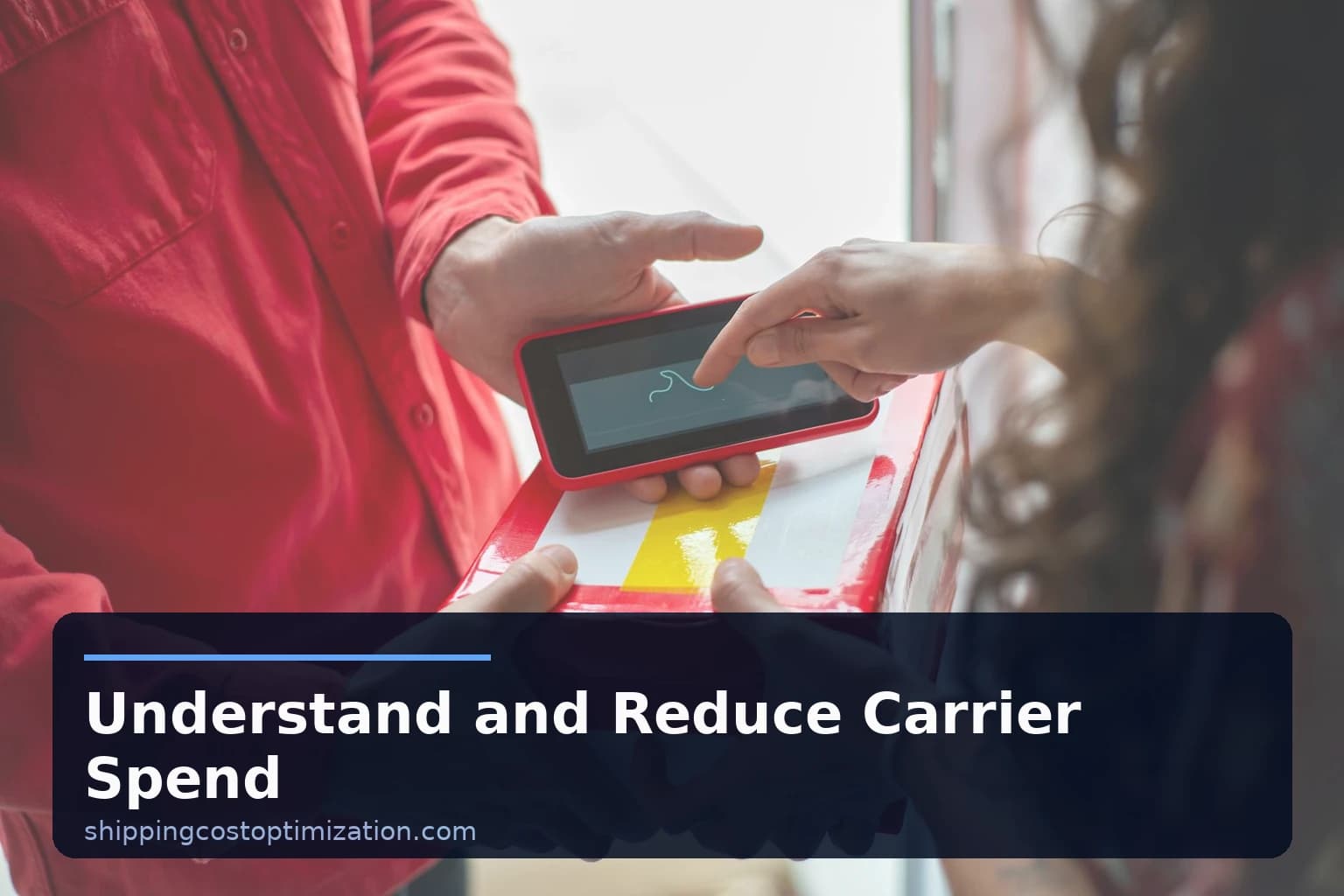 Understand and Reduce Carrier Spend — overview